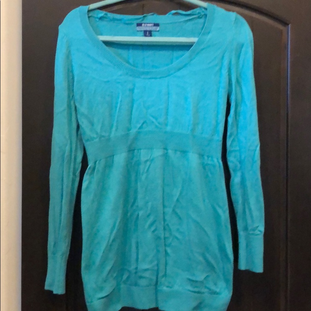 Long sleeve maternity sweater